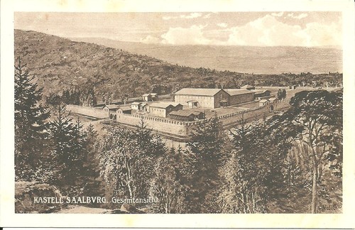 Kastell saalburg bei bad - ak,