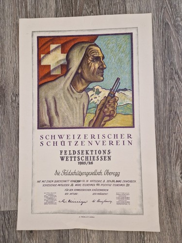 Plakat schweiz 1925 - plakat,