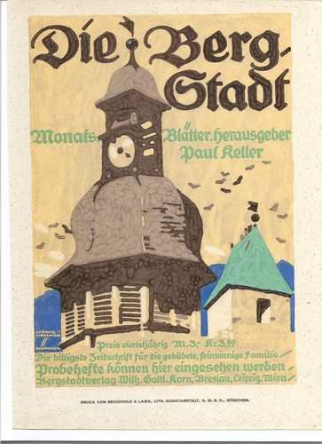Ludwig hohlwein die bergstadt - ludwig,