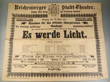 Böhmen: Plakat Reichenberger