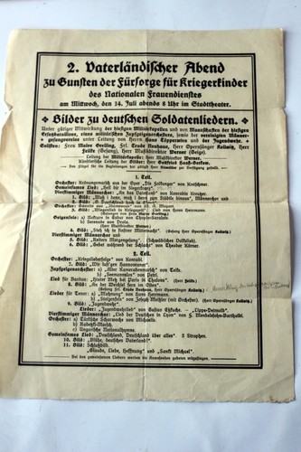 Aushang vaterländischer - 2.,