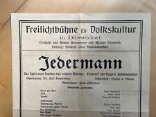 JEDERMANN★Plakat★22 x 32