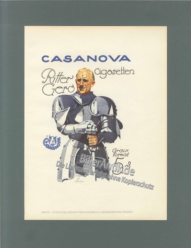 Casanova cigaretten ritter - casanova,