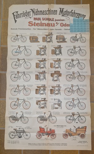Werbeplakat seitig - -,