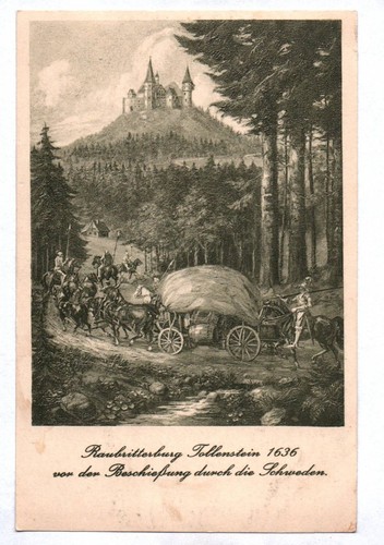 Tollenstein raubritterburg - ak,