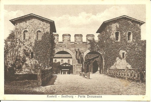 Kastell saalburg bei - bei, bad